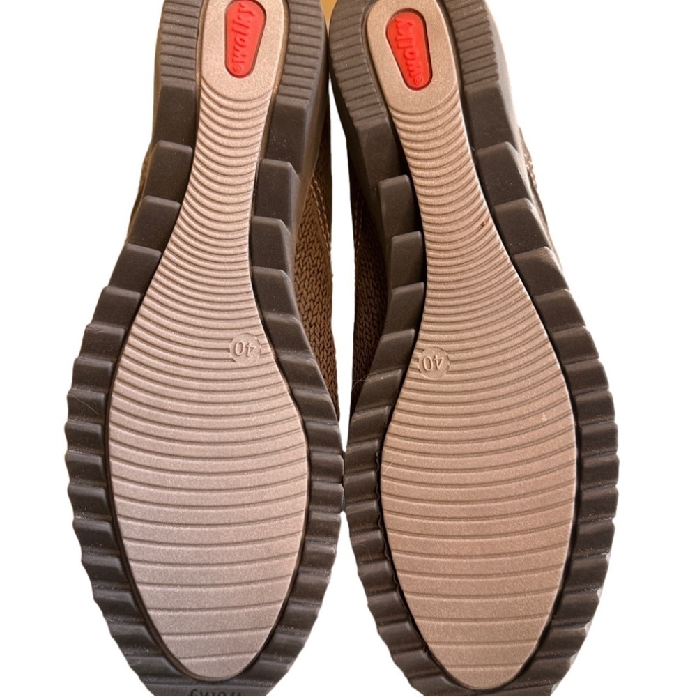 Wolky new without box size 40/9 brown wedge walking shoes - Picture 4 of 7